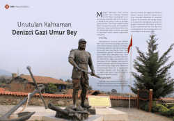 Unutulan Kahraman Denizci Gazi Umur Bey