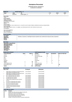 ısgsec216 - G&uuml;m&uuml;şhane Meslek Y&uuml;ksekokulu