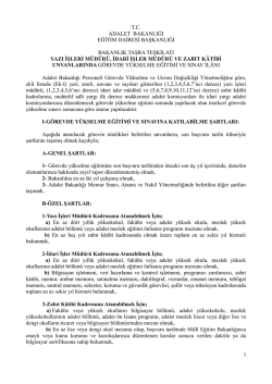 Sınavla ilgili ilan i&ccedil;in tıklayınız - B&uuml;ro Memur-Sen