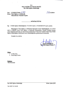 s - Malazgirt İl&ccedil;e Milli Eğitim M&uuml;d&uuml;rl&uuml;ğ&uuml;