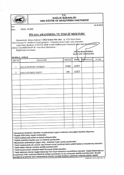T.c. - Van B&ouml;lge Eğitim ve Araştırma Hastanesi