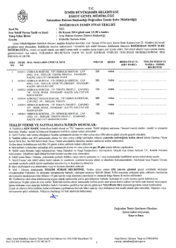 Ç İZMİR BÜYÜKŞEHİR BELEDİXESİ