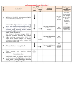 doğum yardımı &ouml;demesi iş s&uuml;reci