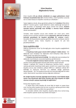 Priligy A-4 dokuman - &Ouml;nemli Olan S&uuml;resi