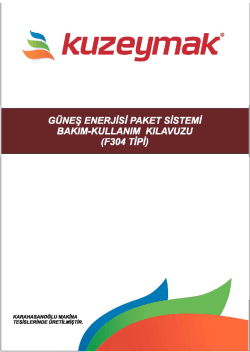 Teknik Dok&uuml;man - Karahasanoğlu Makina