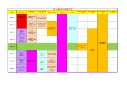 27.10.2014 PAZARTESİ - İstanbul Tıp Fak&uuml;ltesi
