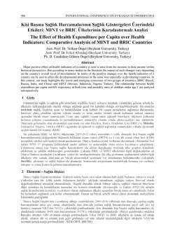 Comparative Analysis of MINT and BRIC Countries
