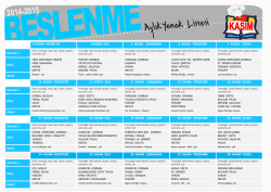 3 kasım pazartesi 4 kasım salı 5 kasım &ccedil;arşamba 6 kasım perşembe