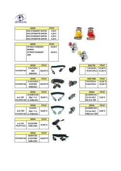 Dorse Kaplin ve Hortumlari