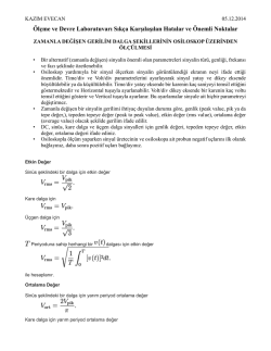 Deney 3 ve deney 4 &ouml;nemli noktalar.