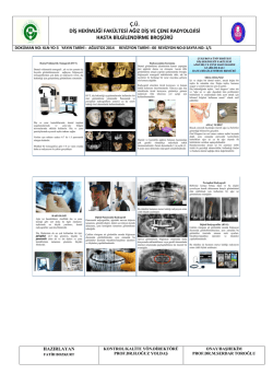 &ccedil;.&uuml;. diş hekimliği fak&uuml;ltesi ağız diş ve &ccedil;ene radyolojisi hasta