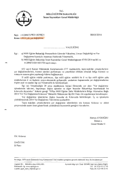 T.C. - Ordu Milli Eğitim M&uuml;d&uuml;rl&uuml;ğ&uuml;