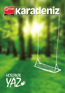 sayi 8 sayfalar.indd - Samsun Dişhekimleri Odası