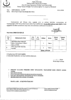 Sağlık Bakanlığı T&uuml;rkiye Kamu Hastaneleri Kurumu