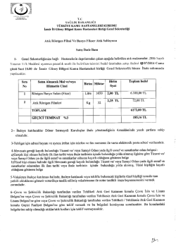 T.(İI - İzmir G&uuml;ney Kamu Hastaneleri Birliği Genel Sekreterliği