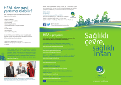 Sağlıklı &ccedil;evre, - Health and Environment Alliance