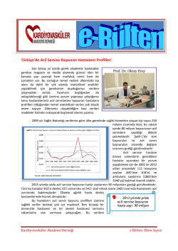 Prof. Dr. Oktay Eray - Kardiyovask&uuml;ler Akademi Derneği