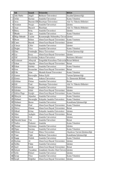 14 Ece - Abant İzzet Baysal &Uuml;niversitesi