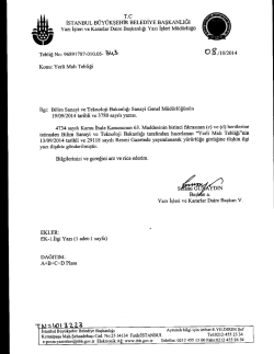 OneTouch 4.6 Scanned Documents - İstanbul B&uuml;y&uuml;kşehir Belediyesi