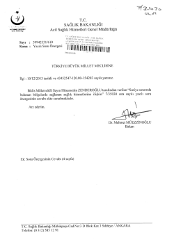 S&uuml;resi Ge&ccedil;tikten Sonra Gelen Cevap