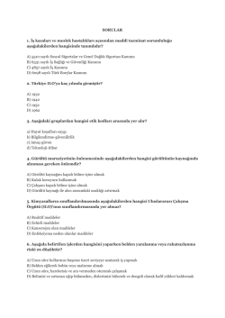 İSG Deneme Sınavı 05