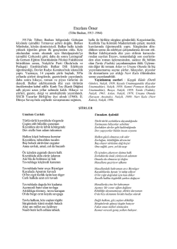 Etezlanı &Ouml;mer - e