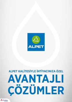 ALPET Gold Card İskontolu Sistem İle