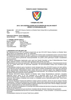 tıklayınız - T&uuml;rkiye Hokey Federasyonu