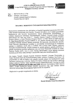 T.c. AVRUPA BİRLİĞİ BAKANLIĞI