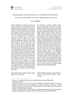 CEDRUS - Akdeniz &Uuml;niversitesi