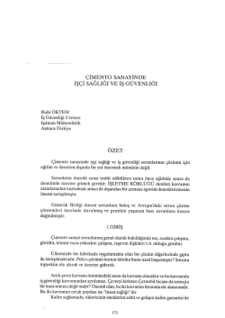 Ruhi ÖKTEM - İnşaat Mühendisleri Odası