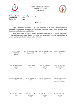 Gastrointestinal sistem endoskopist sertifikası verilmesinin usul ve