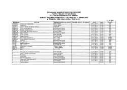 MİMARİ DEKQRATIF sANATLAR / GELENEKSEL EL SANATLARI I