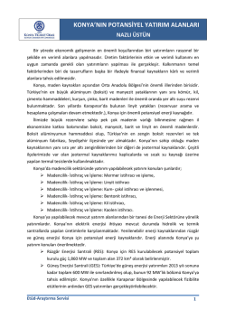 ET&Uuml;D ARAŞTIRMA SERVİSİ