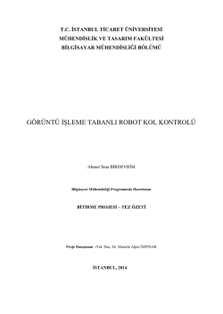 Proje sonu&ccedil; raporunun &ouml;zet bir s&uuml;r&uuml;m&uuml; i&ccedil;in tıklayınız. [*.PDF, 501KB]