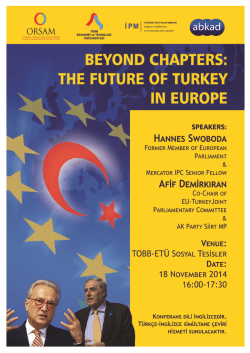 O TOBB snFTuNG MERCATOR GİRİŞİMI