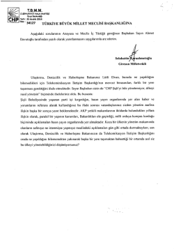 CHP - T&uuml;rkiye B&uuml;y&uuml;k Millet Meclisi