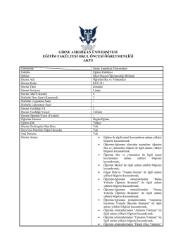 İndir - Eğitim Fak&uuml;ltesi - Girne Amerikan &Uuml;niversitesi