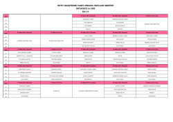 Ekim ayı Yemek listesi için lütfen tıklayınız