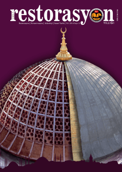 Sivas Çifte Minareli Medrese Minarelerinin ve Taç Kapısının