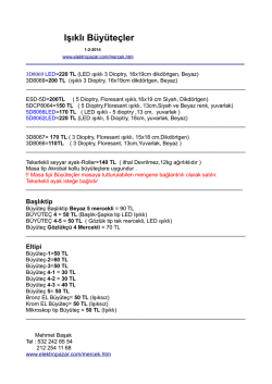 Işıklı B&uuml;y&uuml;te&ccedil;ler - Modelteknikleri.com