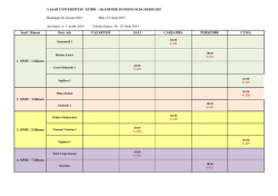 Ek1_G&uuml;z_2014_2015_İzmirYaşar&Uuml;niv_AOF Akademik Dns Programı