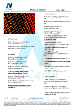 13-17 ekım haftalık gundem global