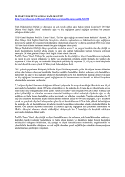 Basında Yayınlanan Haberler İ&ccedil;in tıklayınız