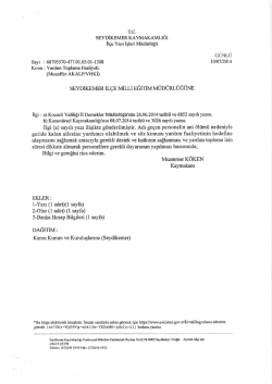 rc. sEYDıKEMER KAYMAKAMLıĞı - seydikemer il&ccedil;e milli eğitim