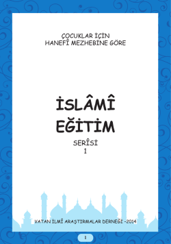 İSL&Acirc;M&Icirc; EĞİTİM