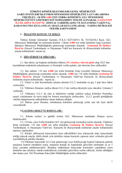 GARP LİNYİTLERİ İŞLETMESİ B&Ouml;LGE M&Uuml;D&Uuml;RL&Uuml;Ğ&Uuml;