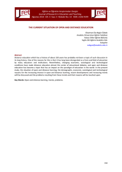 14.Akg&uuml;n &Ouml;zbek - Eğitim ve &Ouml;ğretim Araştırmaları Dergisi