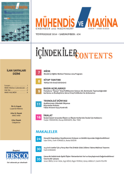 3202 KB - Makina M&uuml;hendisleri Odası