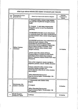 N&uuml;fus M&uuml;d&uuml;rl&uuml;ğ&uuml;